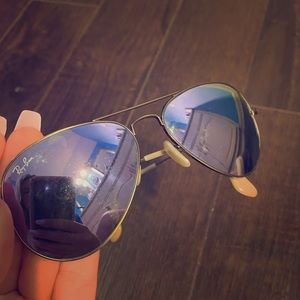Authentic Ray-Ban Mirror Aviators